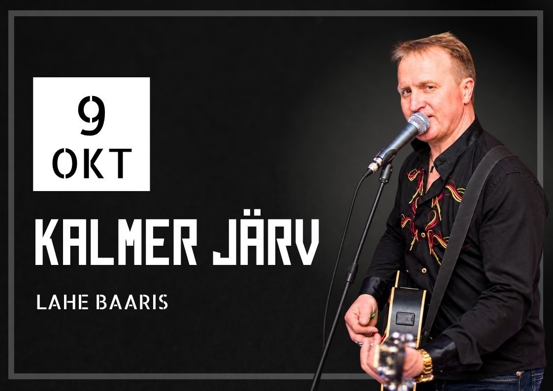 Reedene tantsuõhtu Lahe baaris: Kalmer Järv