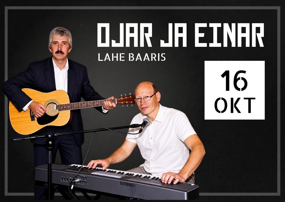 Reedene tantsuõhtu Lahe baaris: Ansambel Ojar ja Einar