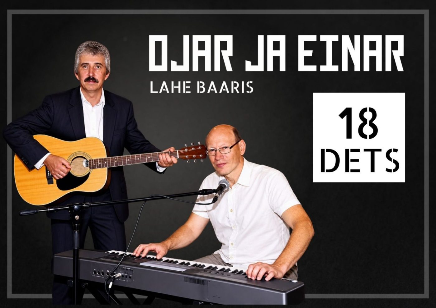 Reedene tantsuõhtu Lahe baaris: ansambel Ojar ja Einar